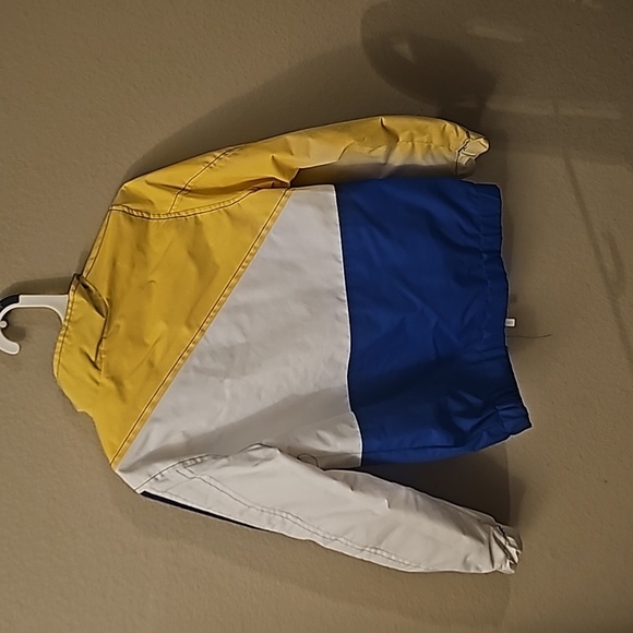Members Only jacket size 5 yellow/blue/white - Picture 7 of 7